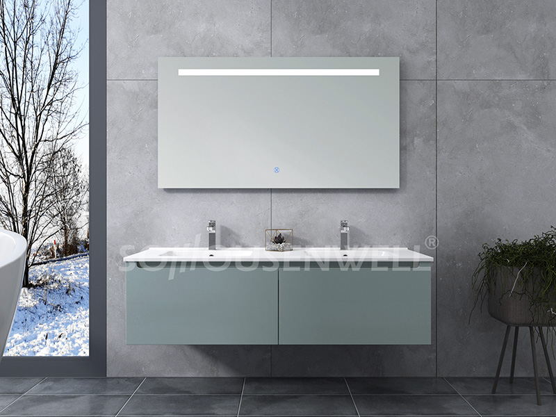 HS-E1954 Luxus-Badezimmerschrank verspiegelter Badezimmerschrank Badezimmerschrank